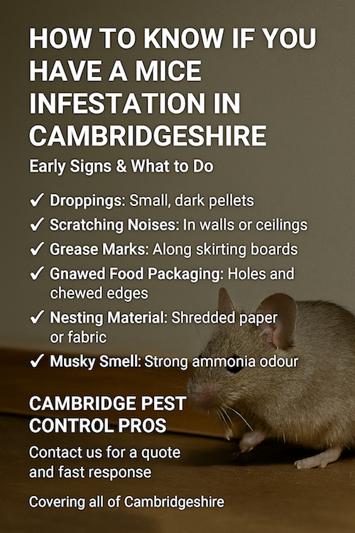 How to Know If You Have a Mice Infestation